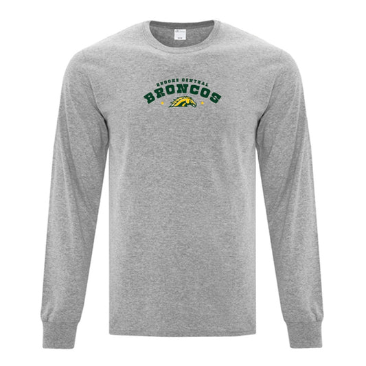 Brooke Central Adult Everyday Cotton Long Sleeve T-Shirt