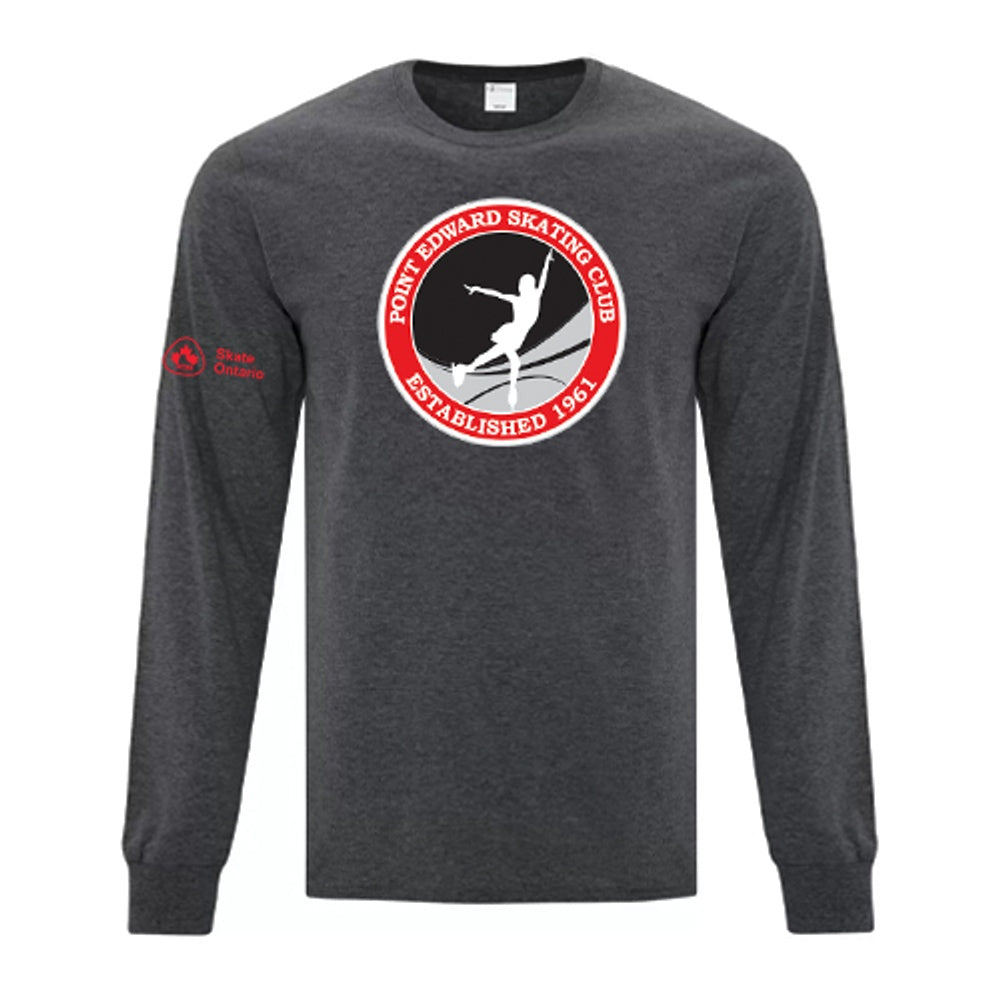 Point Edward Skating Adult Everyday Cotton Long Sleeve T-Shirt