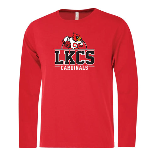 Lambton Kent Composite School Adult Eurospun Ring Spun Long Sleeve T-Shirt