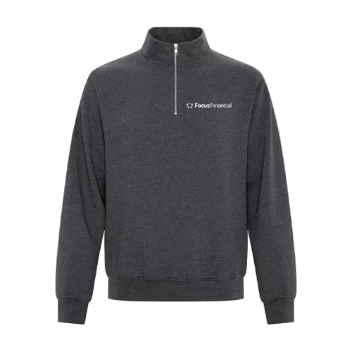 Focus Financial Adult Fleece 1/4 Zip Sweatshirt
