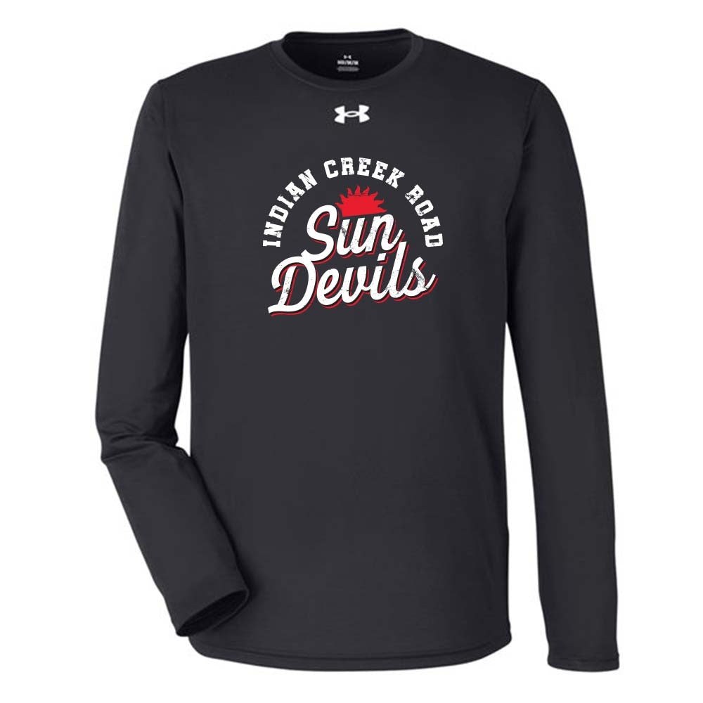 Indian Creek Road Youth Under Armour Tech Team Long Sleeve