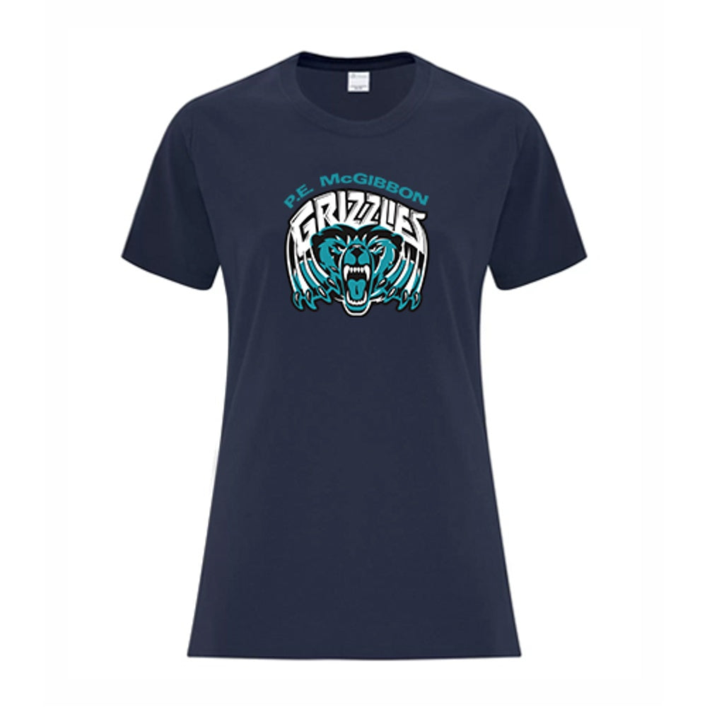PE McGibbon Ladies' Everyday Cotton T-Shirt