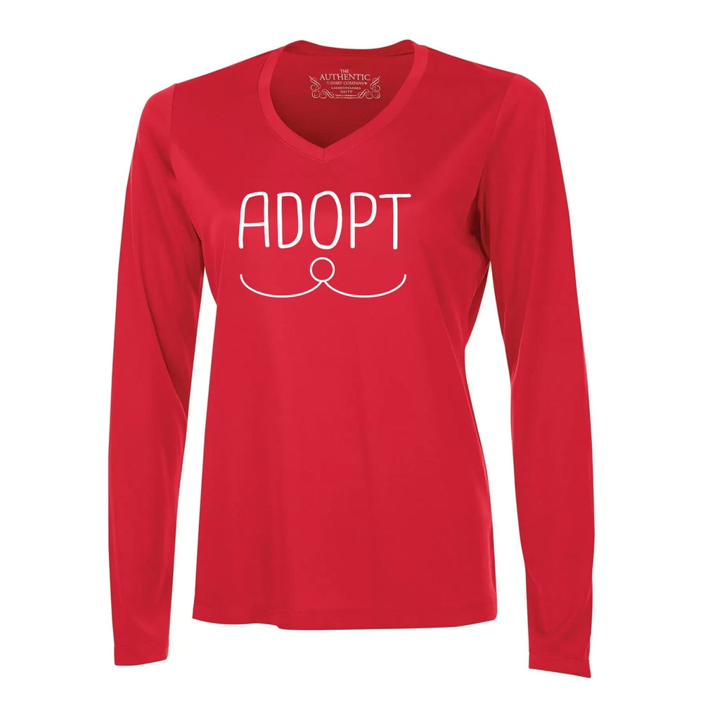 Sarnia Humane Society Ladies' Pro Team Long Sleeve V-Neck T-Shirt