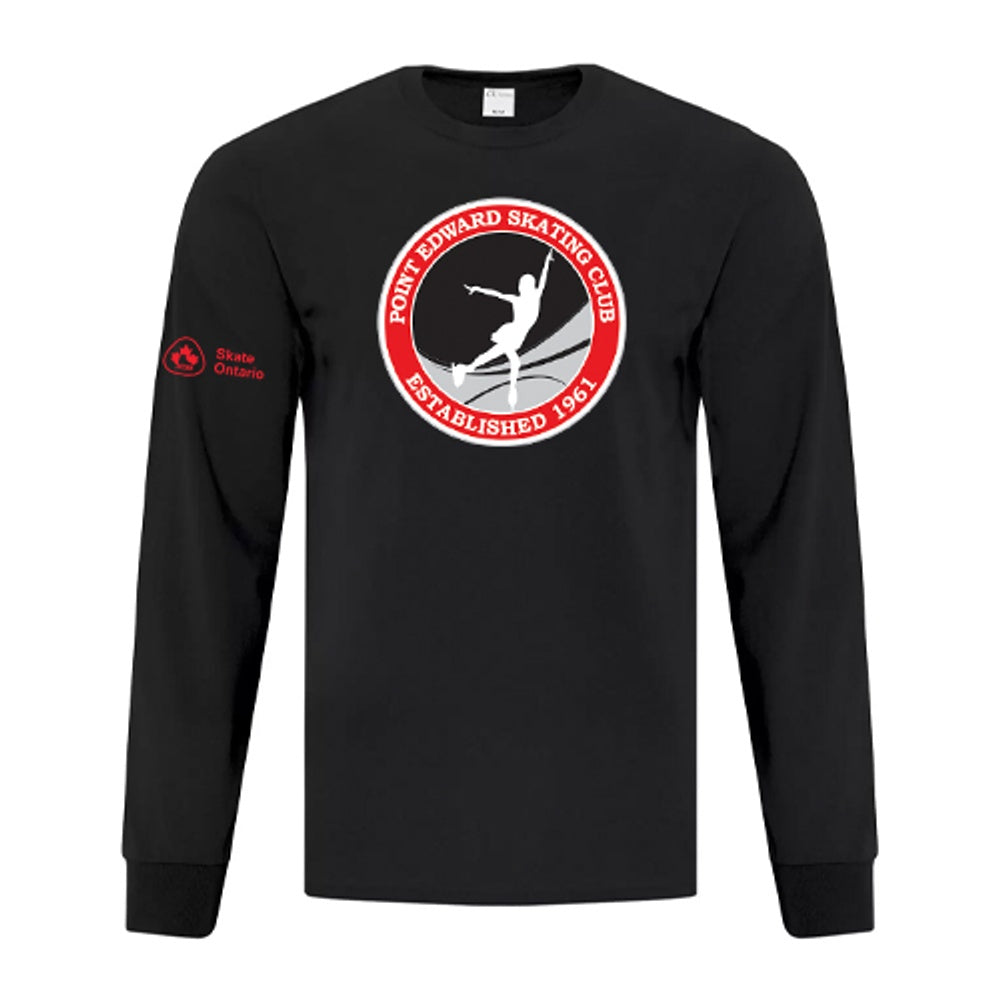 Point Edward Skating Adult Everyday Cotton Long Sleeve T-Shirt