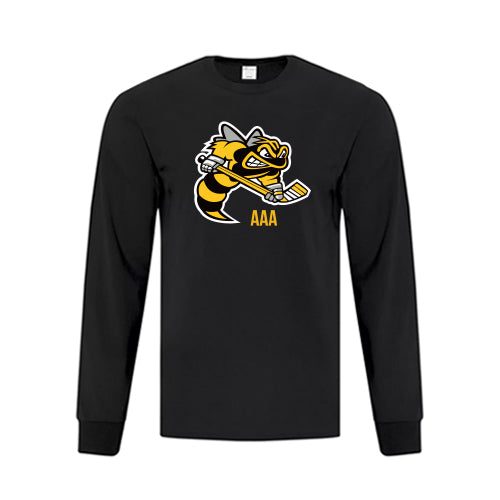 Lambton Jr Sting AAA Adult Everyday Cotton Long Sleeve T-Shirt
