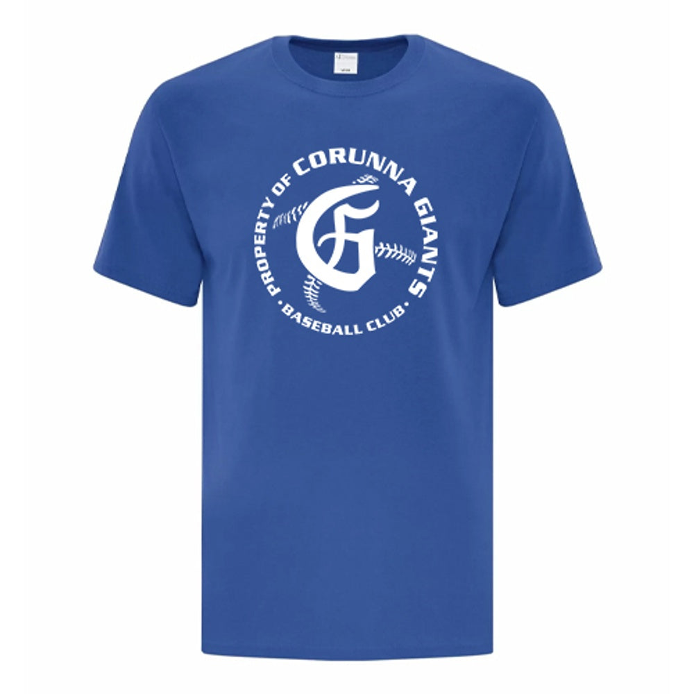 Corunna Giants Adult Everyday Cotton T-Shirt