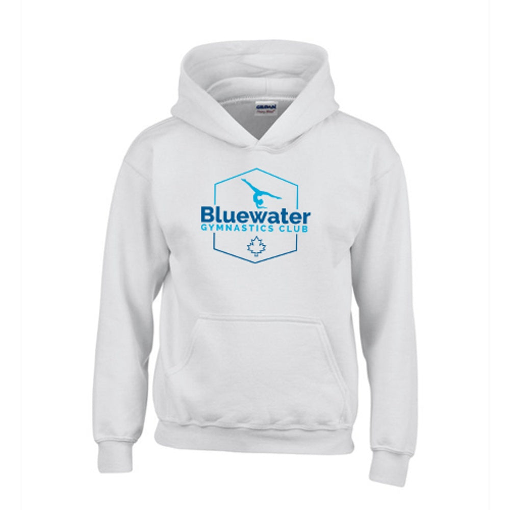 Bluewater Gymnastics Youth Everyday Fleece Hooded Sweatshirt