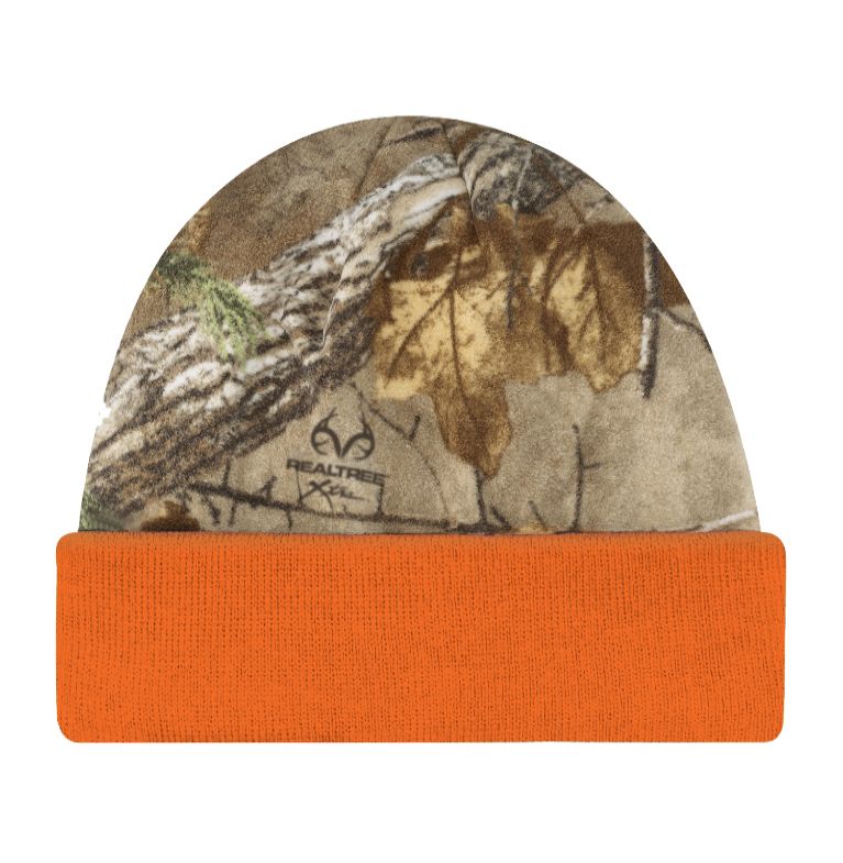 REALTREE ACRYLIC / PRINTED POLYESTER MICRO FLEECE