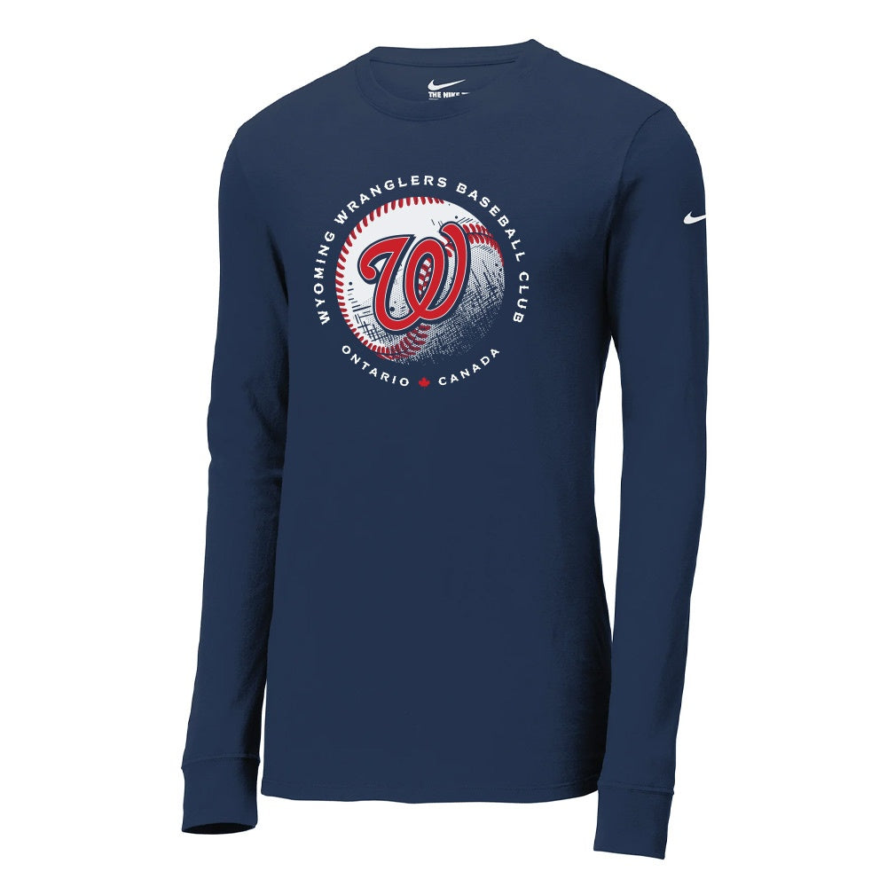 Wyoming Wranglers Adult Nike Long Sleeve