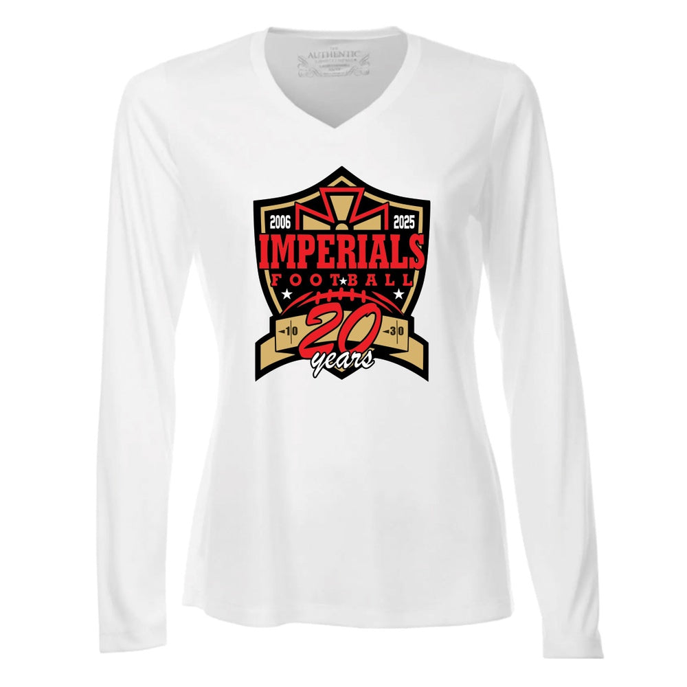 Sarnia Imperials Ladies' Pro Team Long Sleeve V-Neck T-Shirt