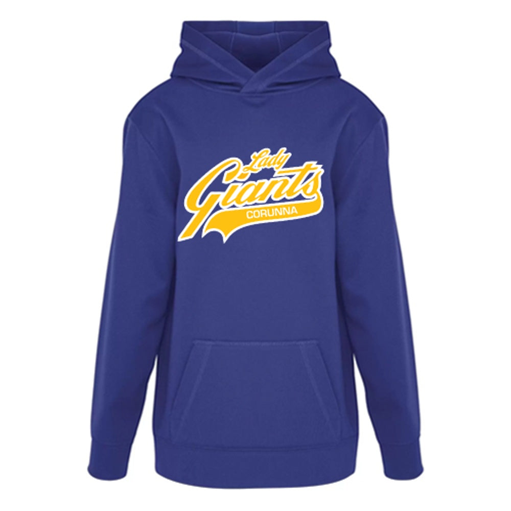 Corunna Lady Giants Youth Game Day Fleece Hooded Sweatshirt