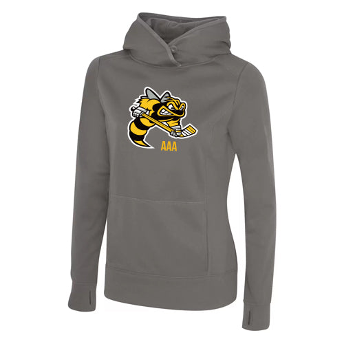 Lambton Jr Sting AAA Ladies' Game Day Fleece Hooded Sweatshirt