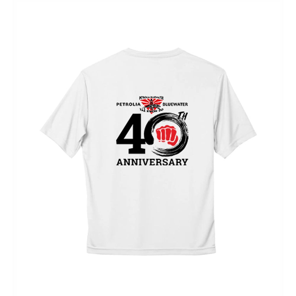 Petrolia Bluewater Tae Kwon Do Anniversary Adult Pro Team Short Sleeve T-Shirt