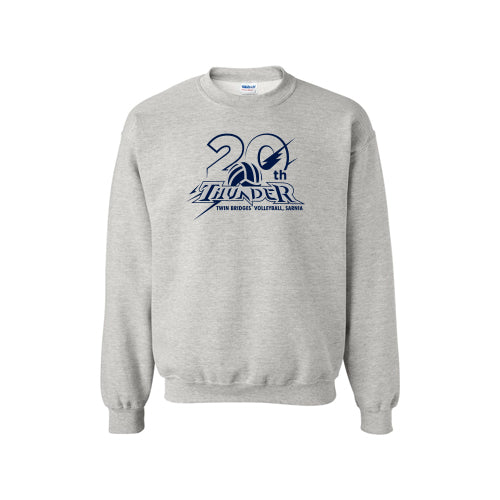 Twin Bridges Volleyball Adult Crewneck Sweatshirt