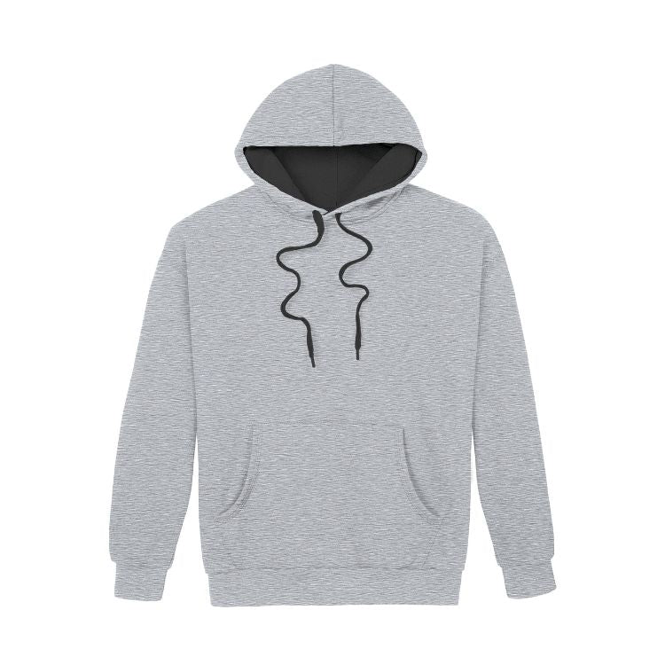 PULLOVER CONTRAST HOODED SWEATSHIRT