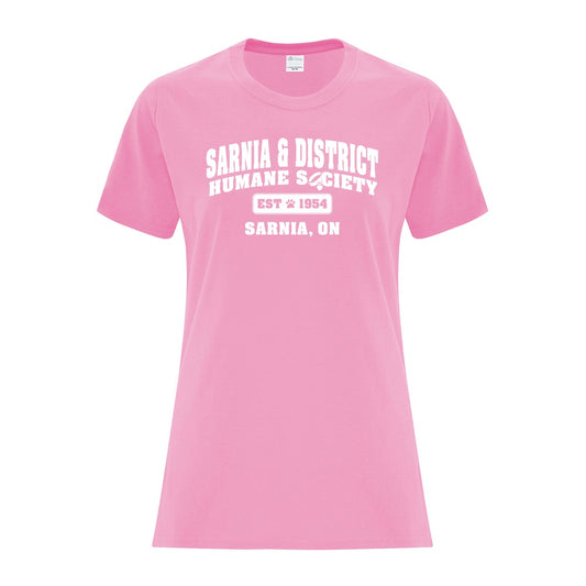 Sarnia Humane Society Ladies' Everyday Cotton T-Shirt