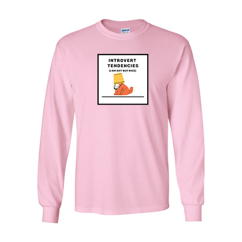 Introvert Tendencies Ultra Cotton Long Sleeve T-Shirt