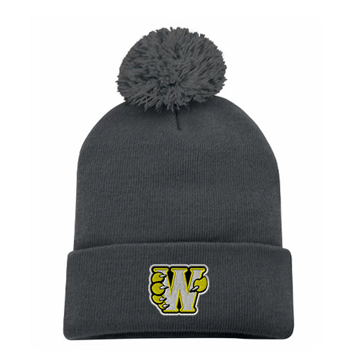 Plympton-Wyoming Everyday Pom Pom Cuff Toque