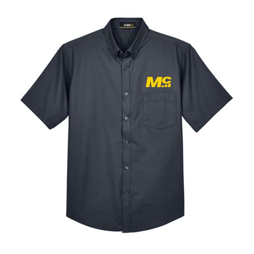 McCann Adult Short Sleeve Twill Shirt