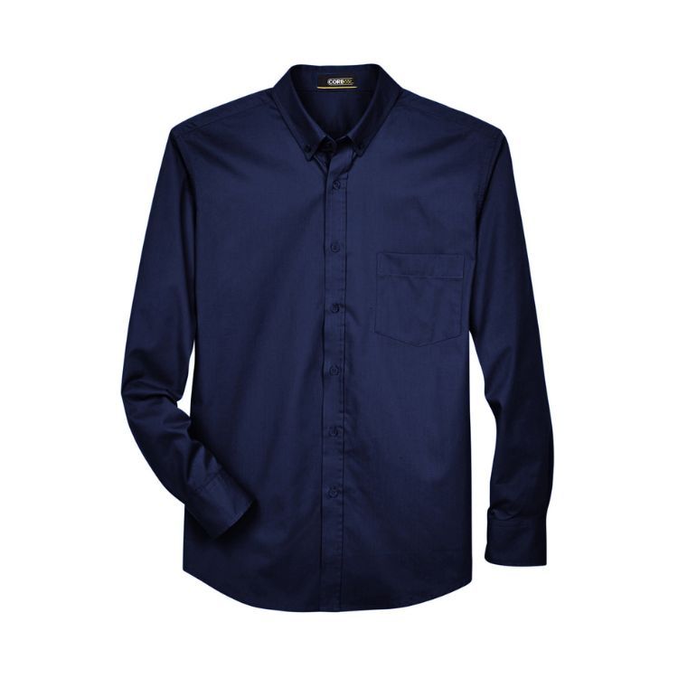 MEN'S CORE 365 OPERATE LONG-SLEEVE TWILL SHIRT