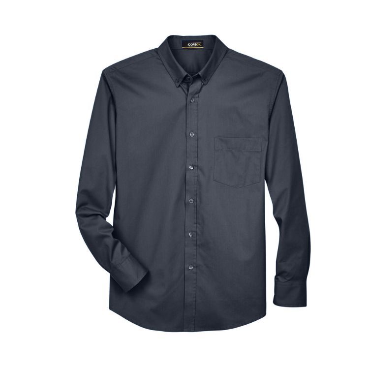 MEN'S CORE 365 OPERATE LONG-SLEEVE TWILL SHIRT