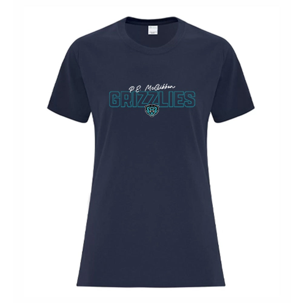PE McGibbon Ladies' Everyday Cotton T-Shirt