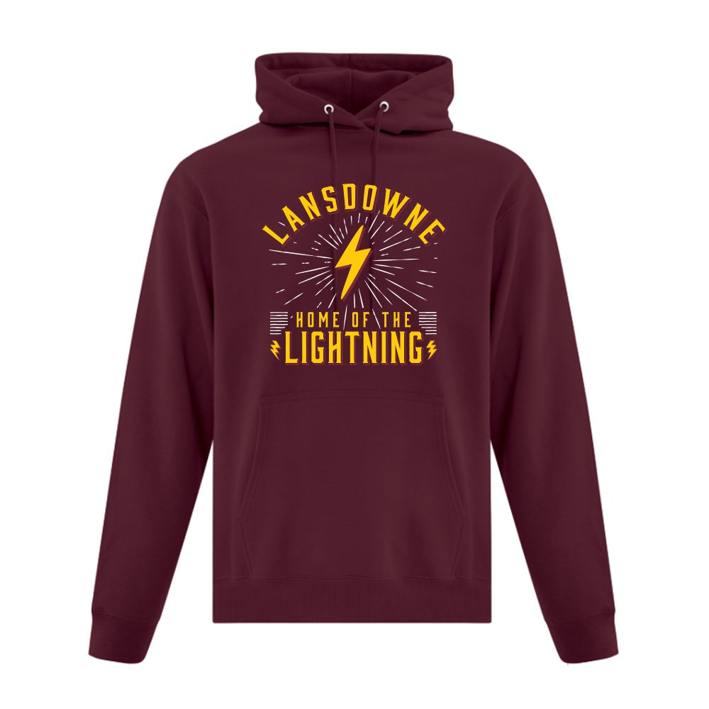 Lansdowne Adult Everyday Fleece Hooded Sweatshirt