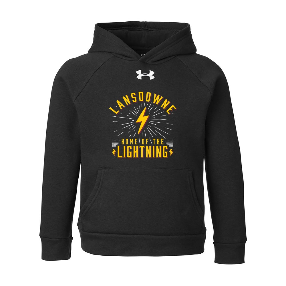 Lansdowne Youth Under Armour Rival Fleece Hooded Sweatshirt