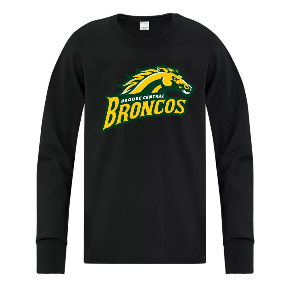 Brooke Central Youth Everyday Cotton Long Sleeve T-Shirt