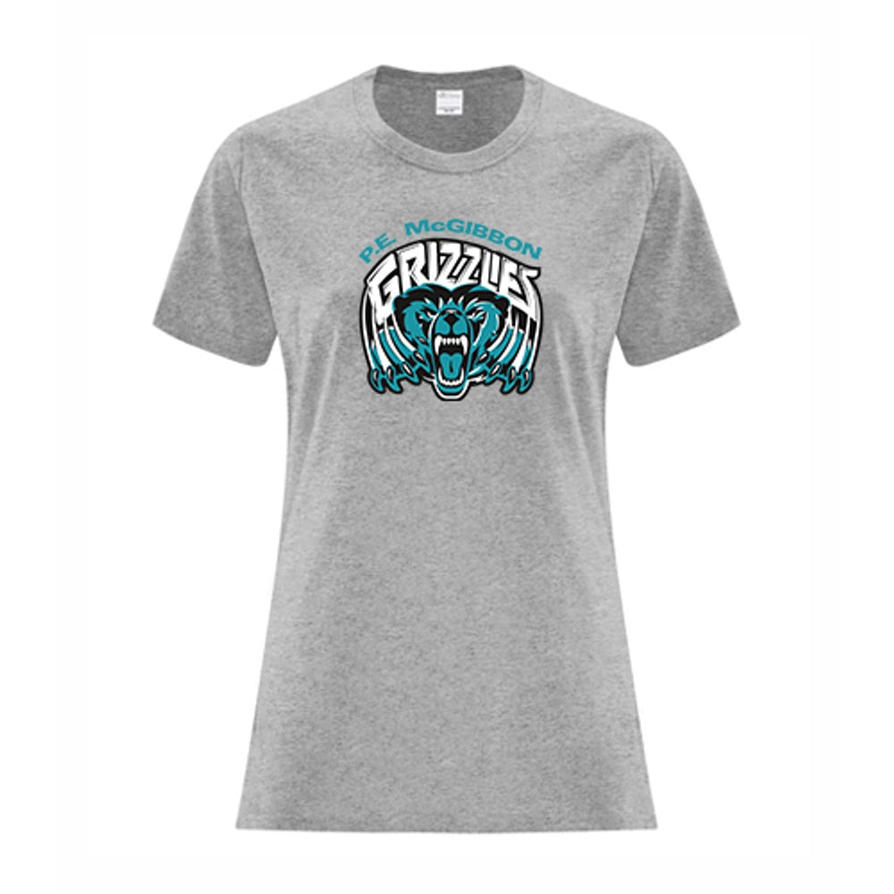 PE McGibbon Ladies' Everyday Cotton T-Shirt