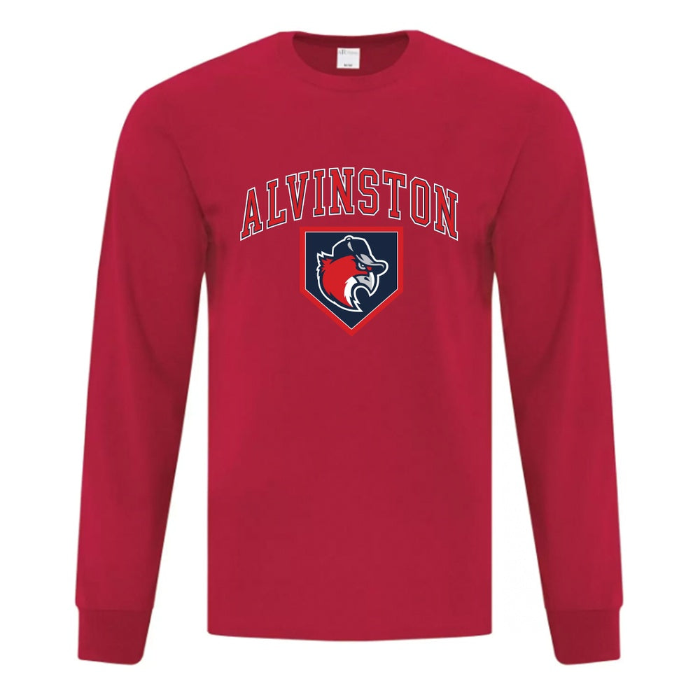 Alvinston Riverhawks Youth Everyday Cotton Long Sleeve T-Shirt