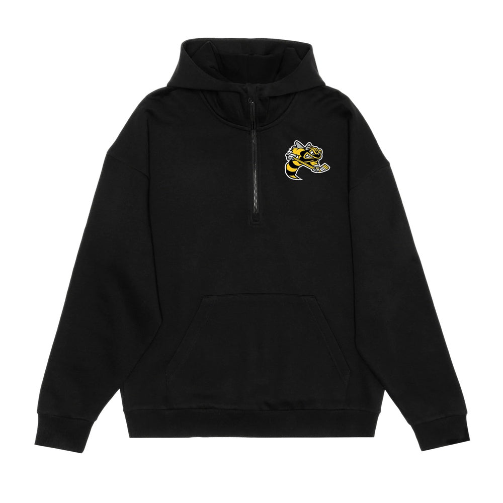 Sarnia Jr Sting Adult Drop Shoulder 1/2 Zip Hoodie