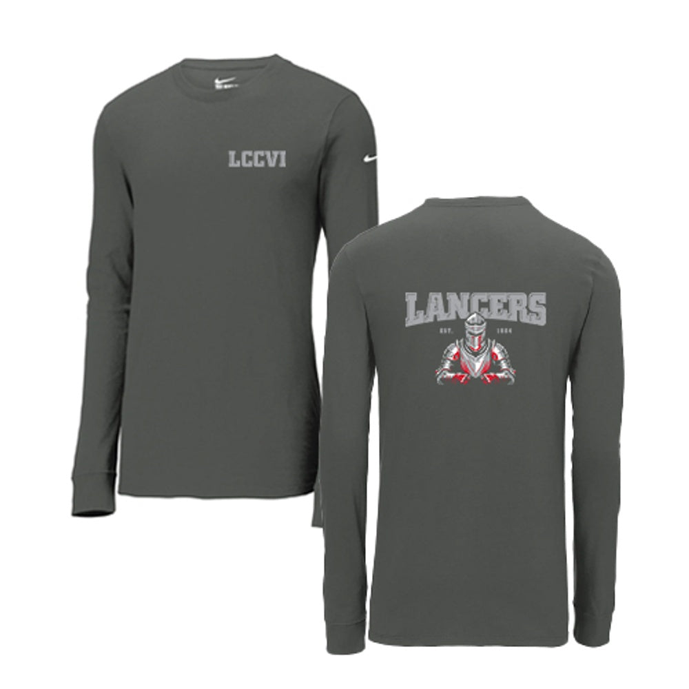LCCVI Adult Nike Dri-FIT Cotton/Poly Long Sleeve Tee