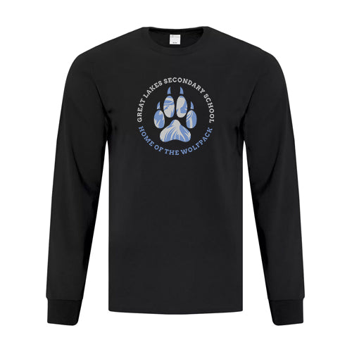 Great Lakes Adult Cotton Long Sleeve T-Shirt