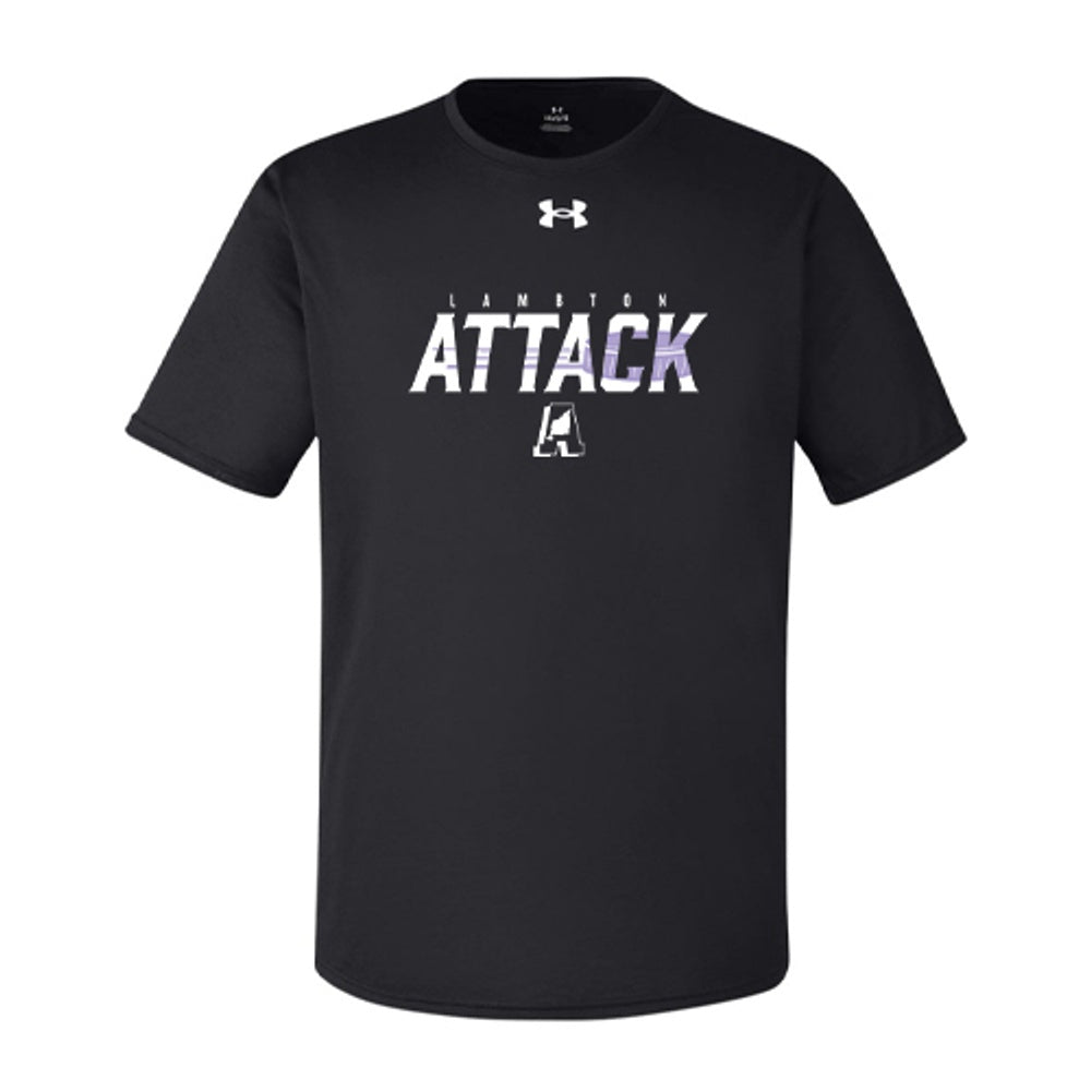 Lambton Attack Adult Under Armour Tech Team Short Sleeve