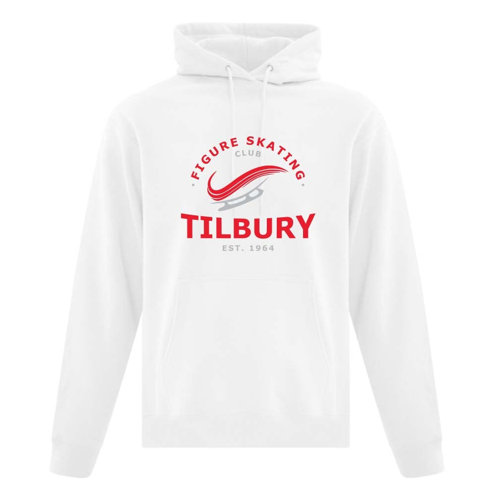 Tilbury Figure Skating Adult Fleece Hooded Sweatshirt (Alt. Logo)