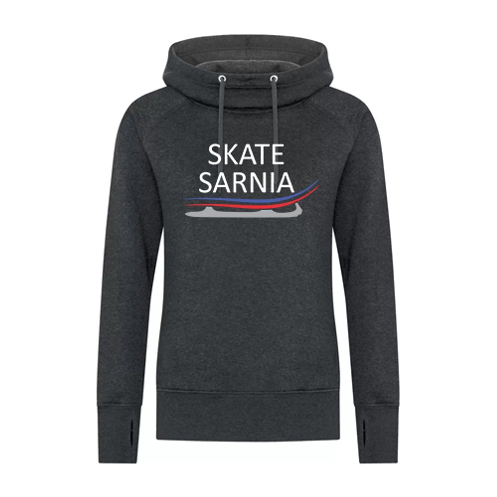 Skate Sarnia Ladies' EsActive Vintage Hooded Sweatshirt