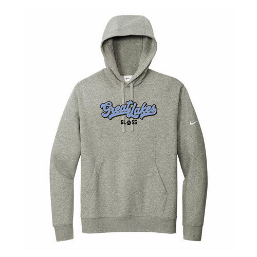 Great Lakes Adult Nike Club Fleece Sleeve Swoosh Pullover Hoodie