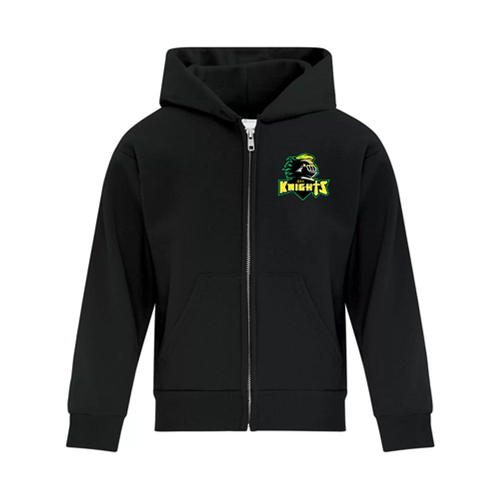 Queen Elizabeth II Sarnia Youth Everyday Fleece Full Zip Hooded Sweatshirt