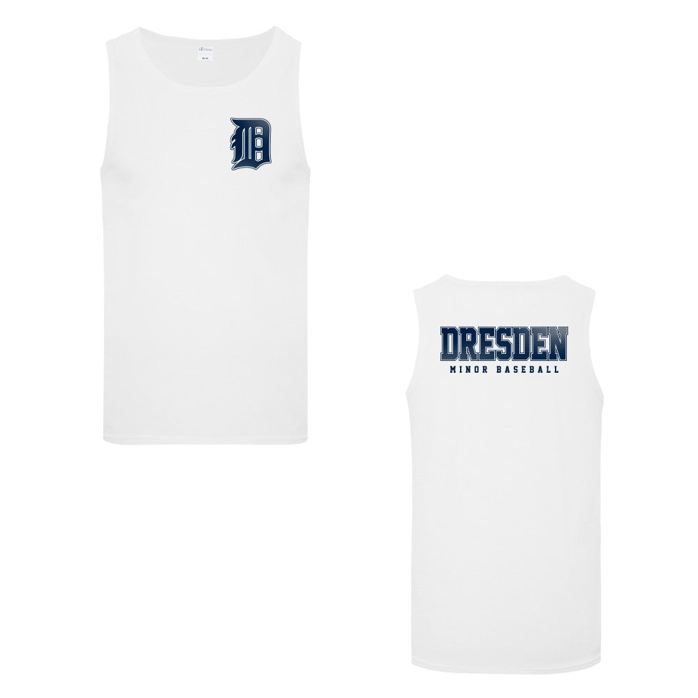 Dresden Minor Baseball Adult Cotton Tank Top