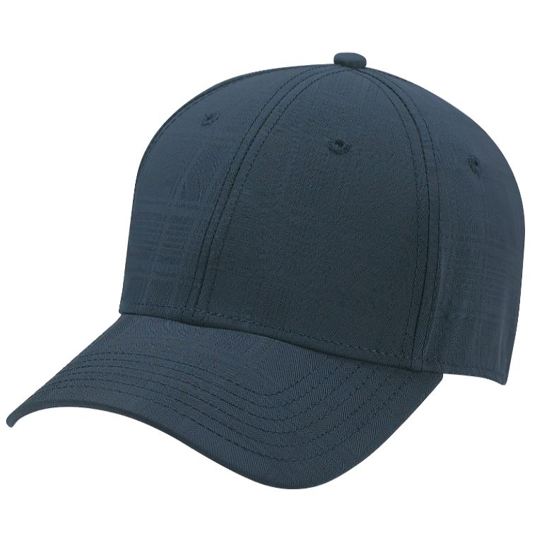 POLYESTER PLAID SPANDEX HAT