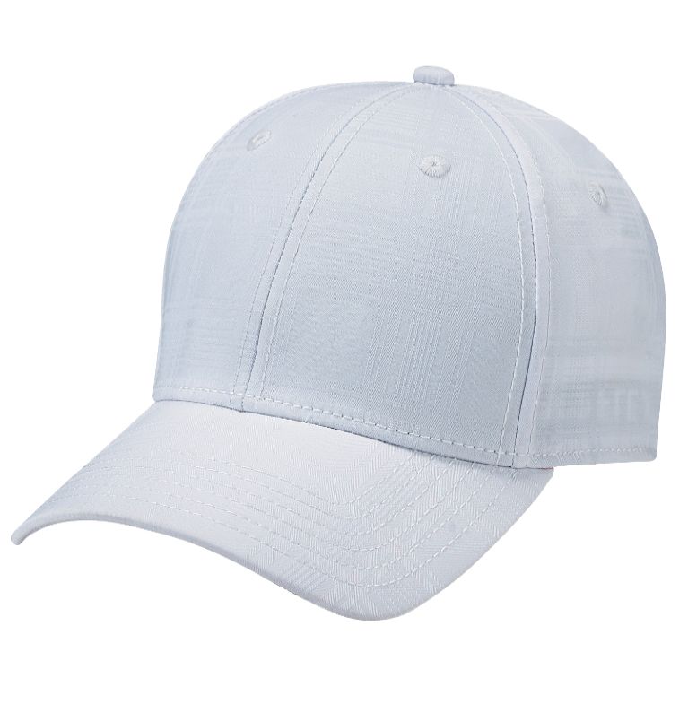 POLYESTER PLAID SPANDEX HAT