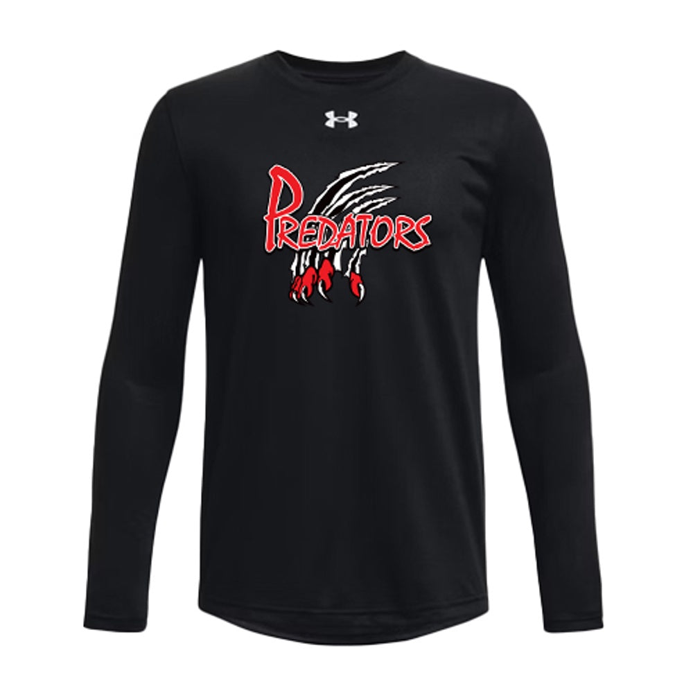 Lambton Shores Predators Adult Under Armour Team Tech™ Long Sleeve T-Shirt