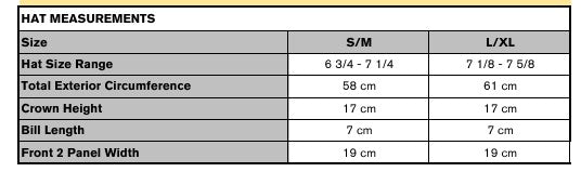 Men's Sizing Chart