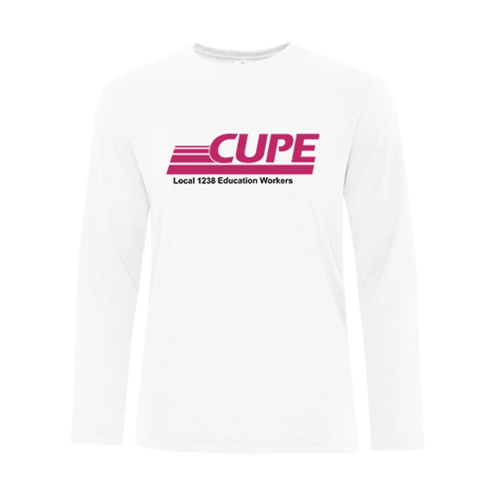 CUPE 1238 Adult Pro Spun Long Sleeve T-Shirt