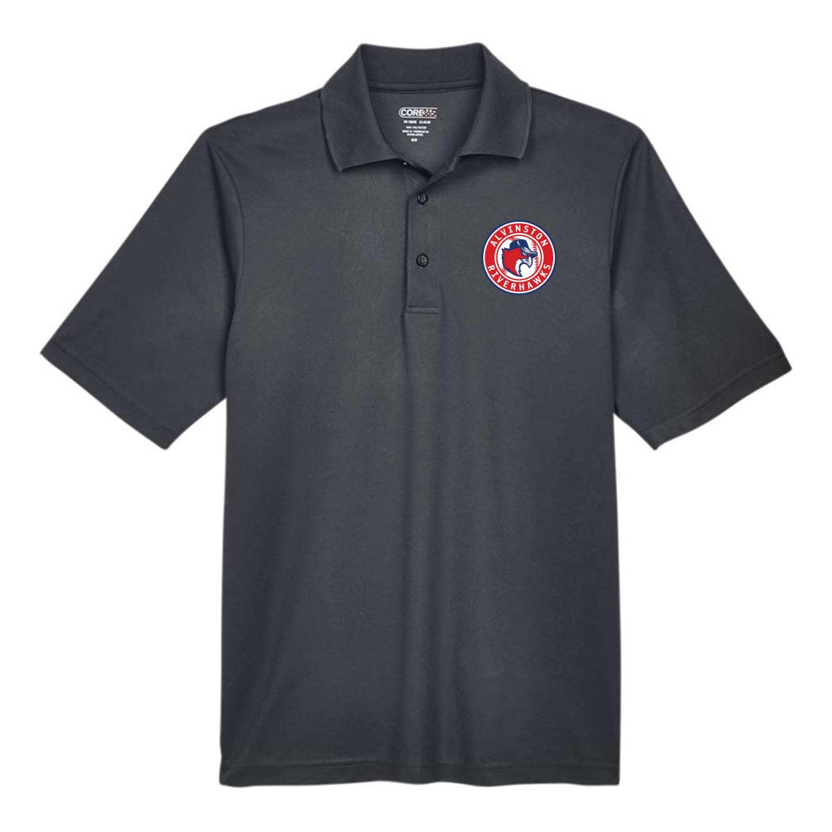 Alvinston Riverhawks Adult Origin Performance Pique Polo