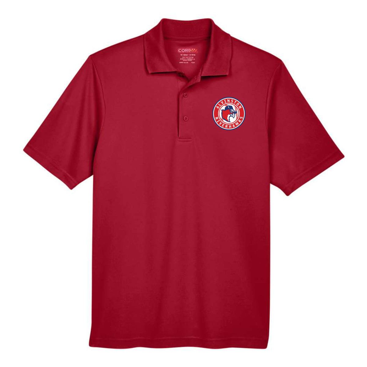 Alvinston Riverhawks Adult Origin Performance Pique Polo