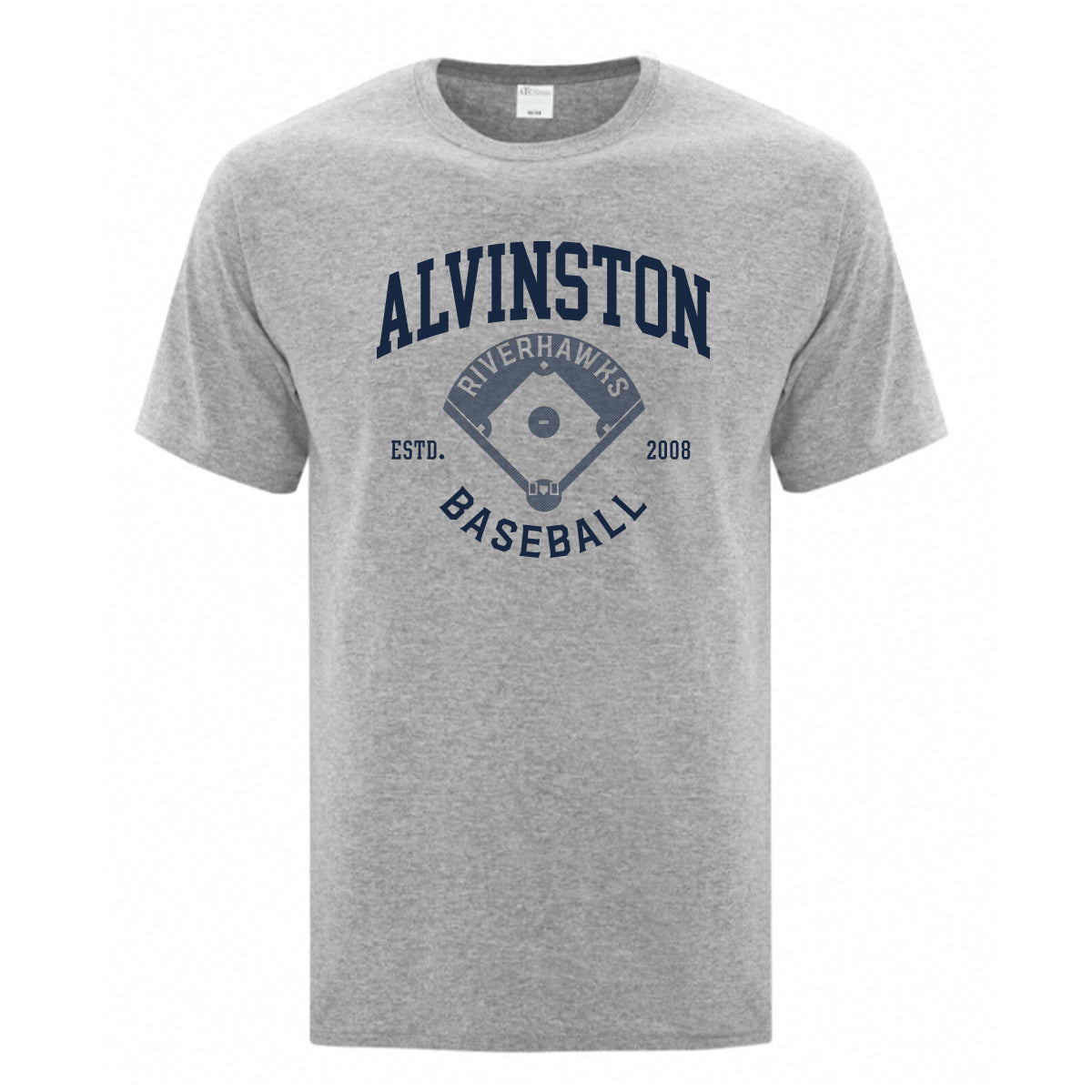Alvinston Riverhawks Adult Everyday Cotton T-Shirt