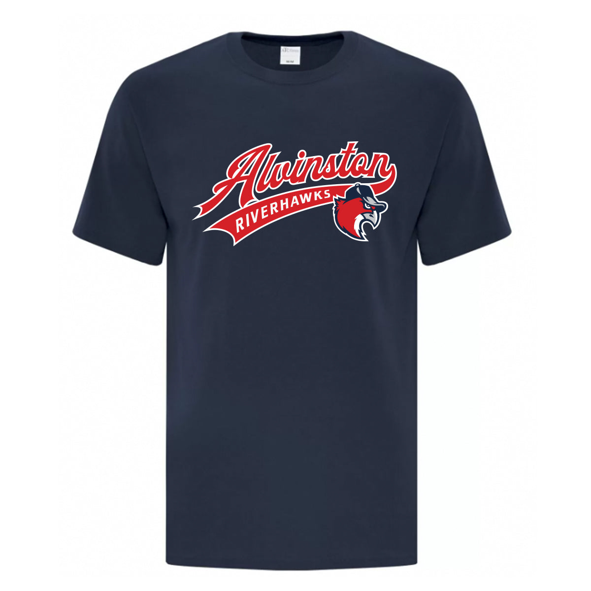 Alvinston Riverhawks Adult Everyday Cotton T-Shirt