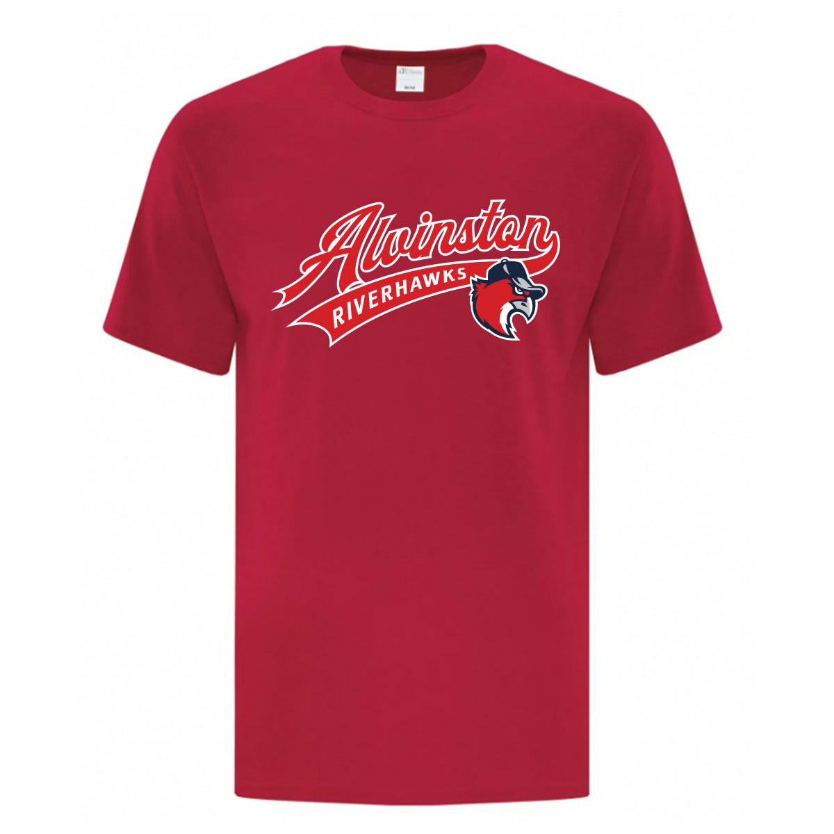 Alvinston Riverhawks Adult Everyday Cotton T-Shirt